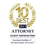10 Best Attorney 2017 American Institute of Personal Injury Attorneys